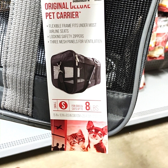 Sherpa Original Deluxe Airline-Approved Pet Carrier Bag - Picture 1 of 3